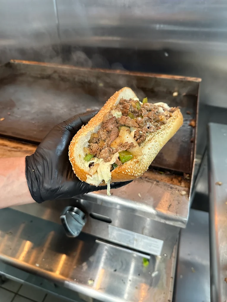 Fresh Cheesesteak on the Grill